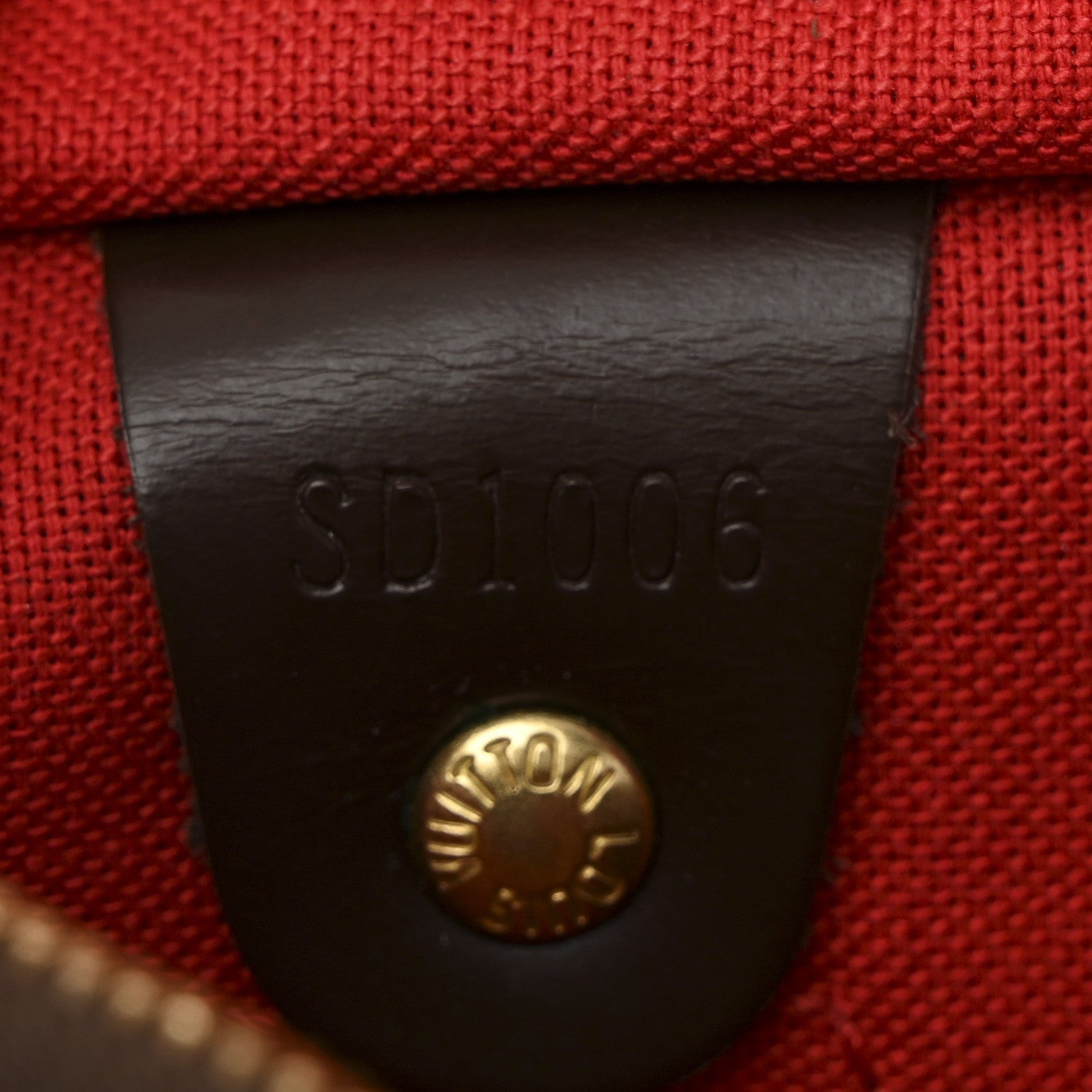 Louis Vuitton Damier Ebene Speedy 25 7 of 10
