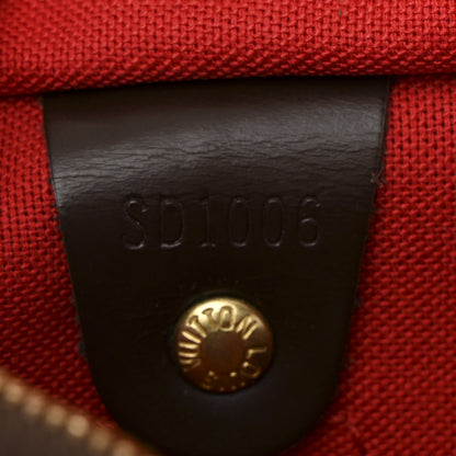 Louis Vuitton Damier Ebene Speedy 25 7 of 10
