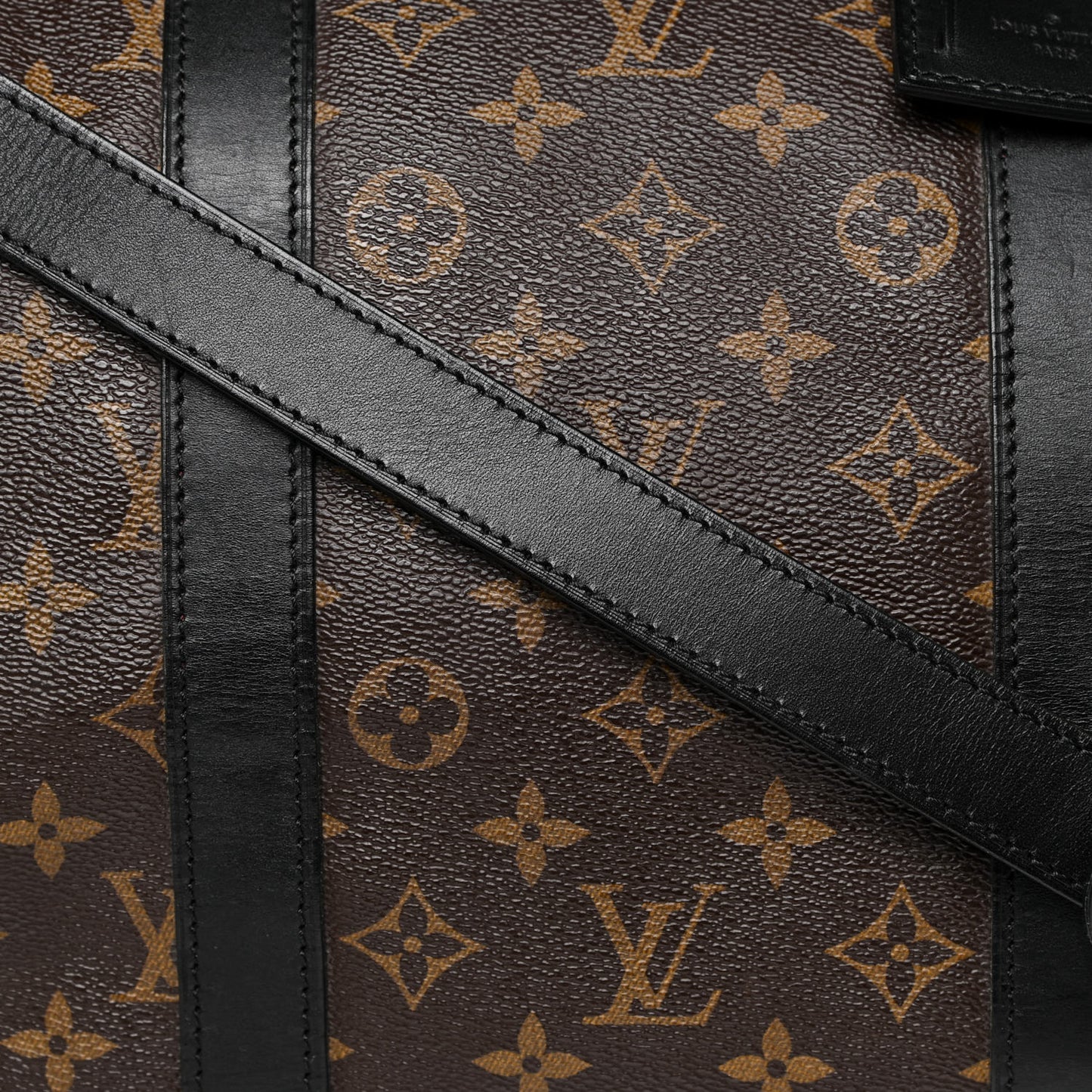 Monogram Macassar Keepall Bandouliere 55