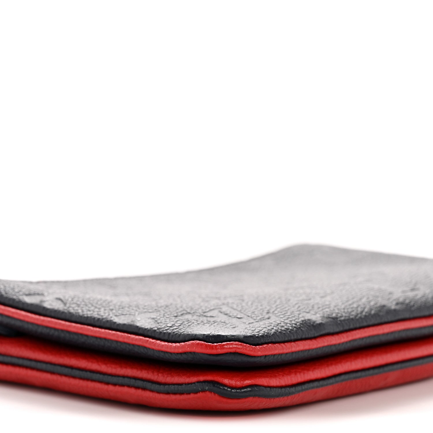 Louis Vuitton Empreinte Double Zip Pochette Marine Rouge 9 of 14