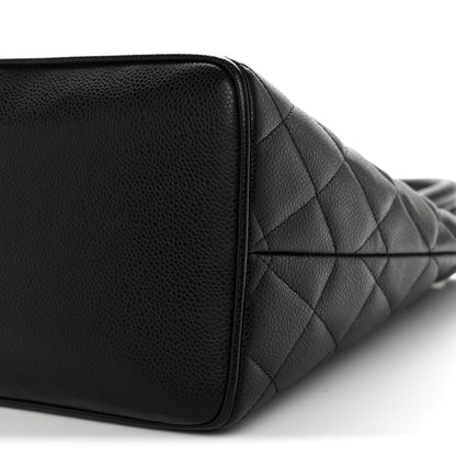 Chanel Caviar Quilted Medallion Tote Black 10 of 11