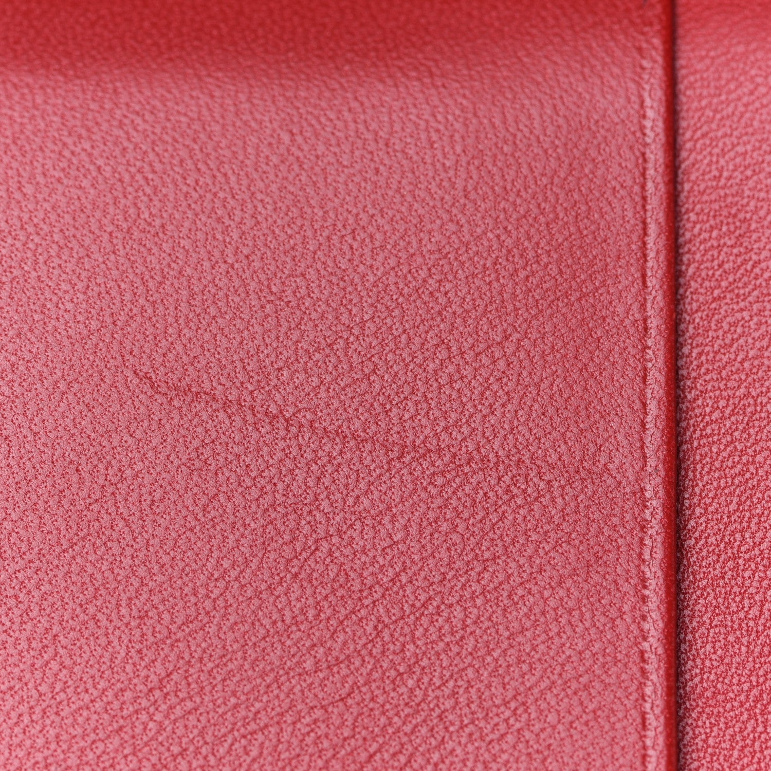 Saint Laurent Patent Matelasse Monogram Vicky Zip Around Card Holder Rouge Eros 11 of 12