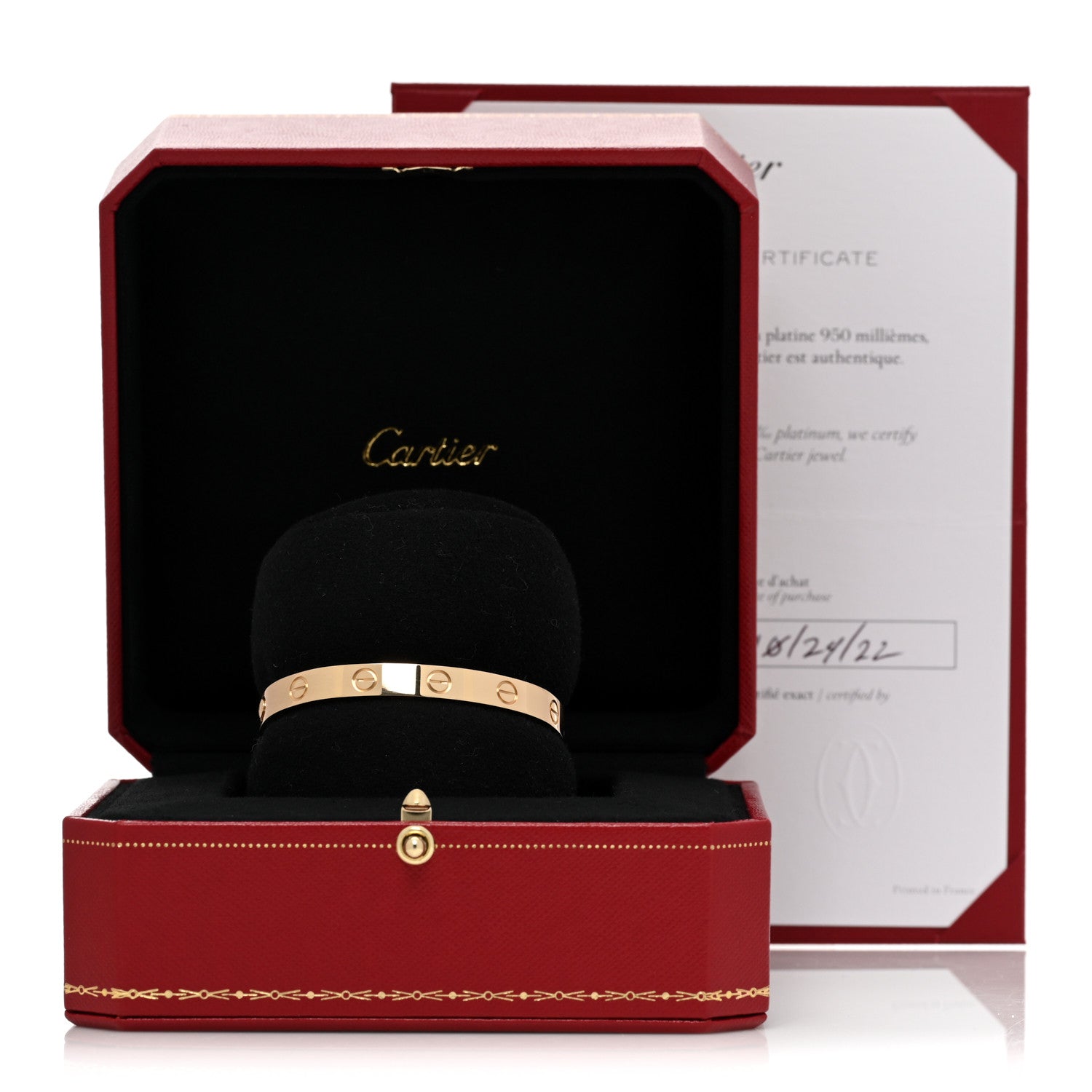 Cartier 18K Yellow Gold LOVE Bracelet 15 4 of 4