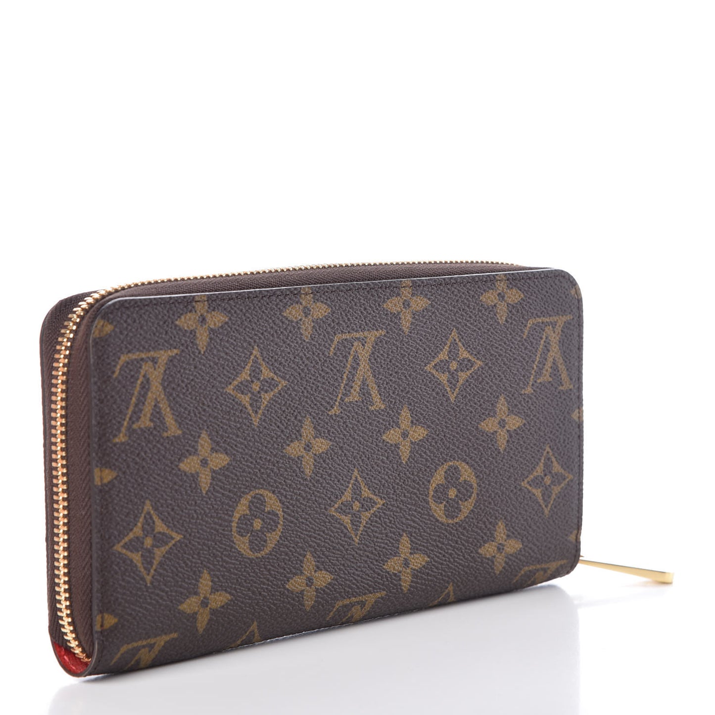 Monogram Zippy Wallet Coquelicot