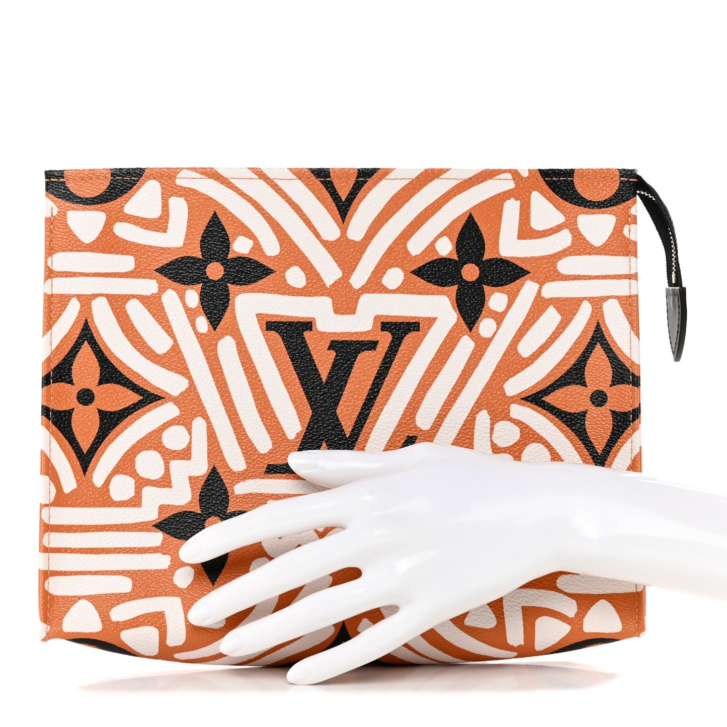 Monogram Giant Crafty Pochette Toiletry 26 Creme Caramel