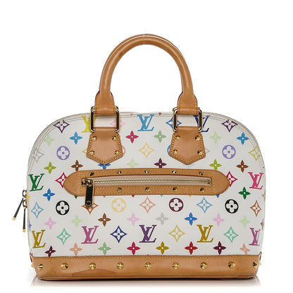 Louis Vuitton Monogram Multicolor Alma White 1 of 10