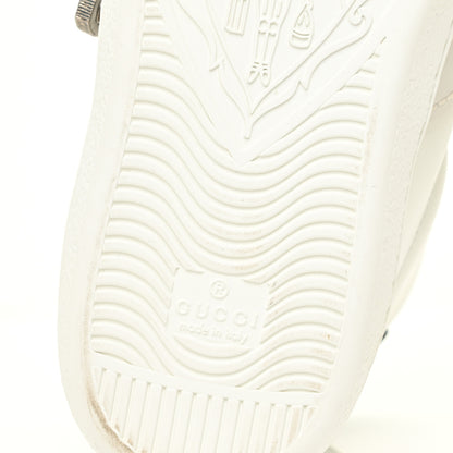 Gucci Calfskin Ayers Web Mens Dionysus High Top Sneakers 7 White 9 of 14