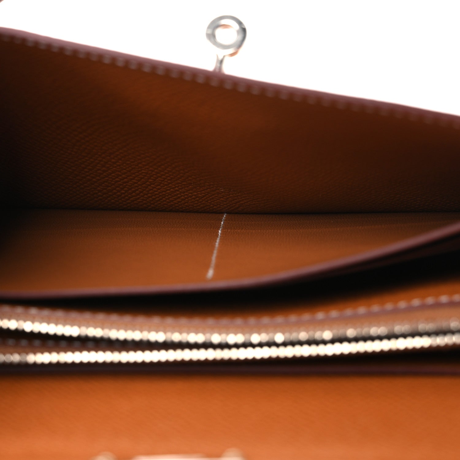 Hermes Epsom Kelly Longue Wallet Gold 5 of 12