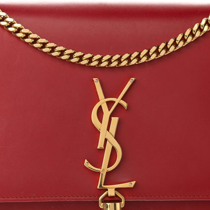Saint Laurent Smooth Calfskin Medium Classic Monogram Kate Tassel Satchel New Lipstick 9 of 12