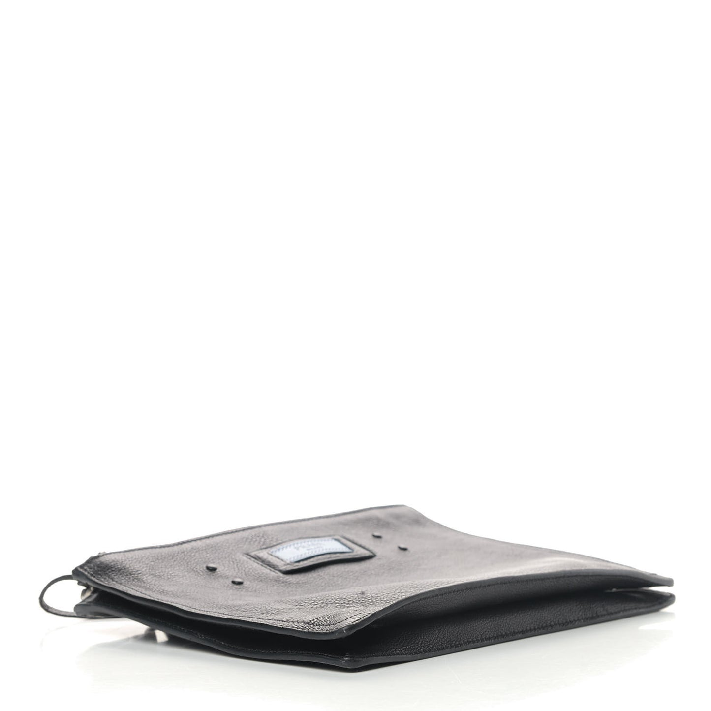 Glace Calf Etiquette Crossbody Black Astrale