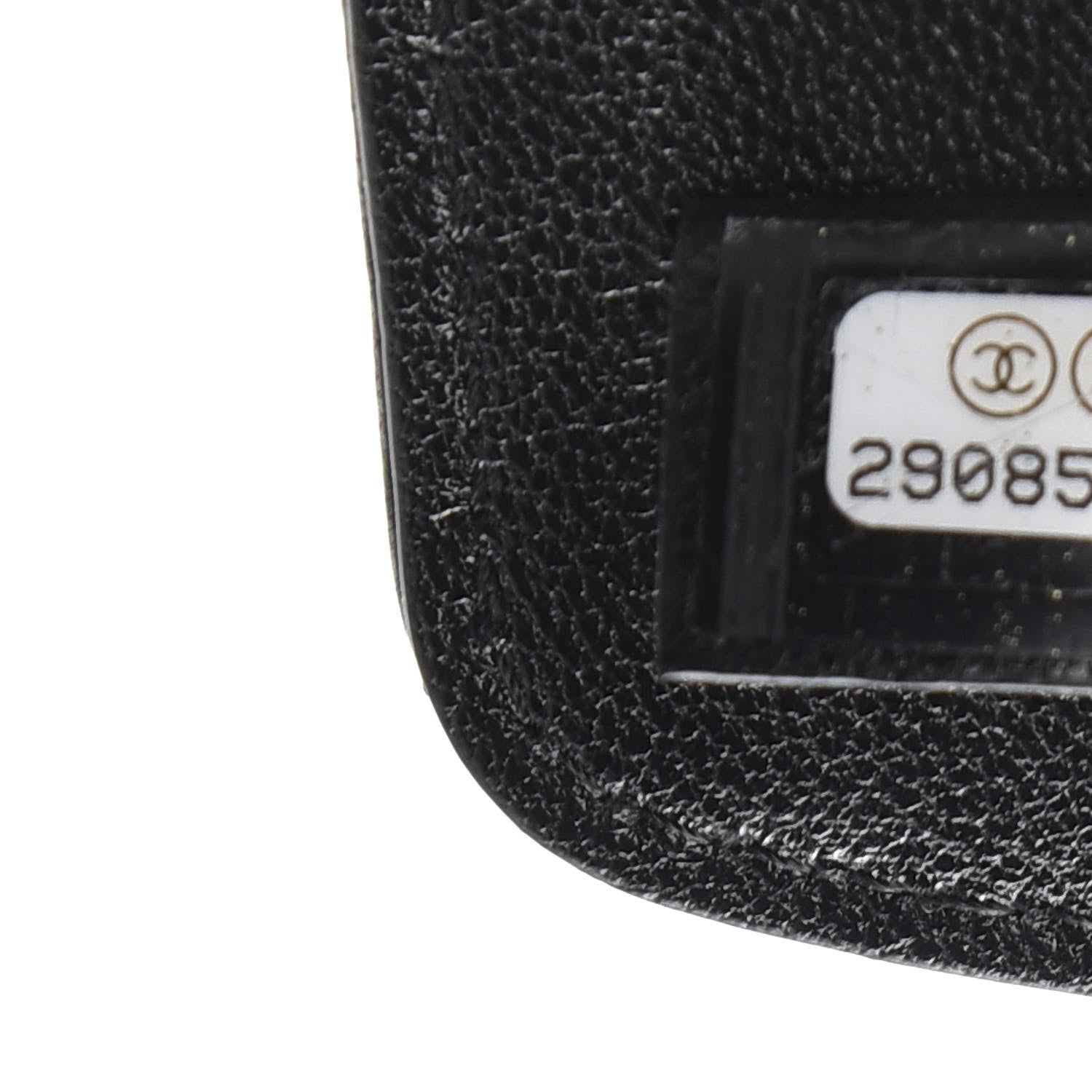 Chanel Lambskin Quilted 19 Luggage Tag Black 8 of 8