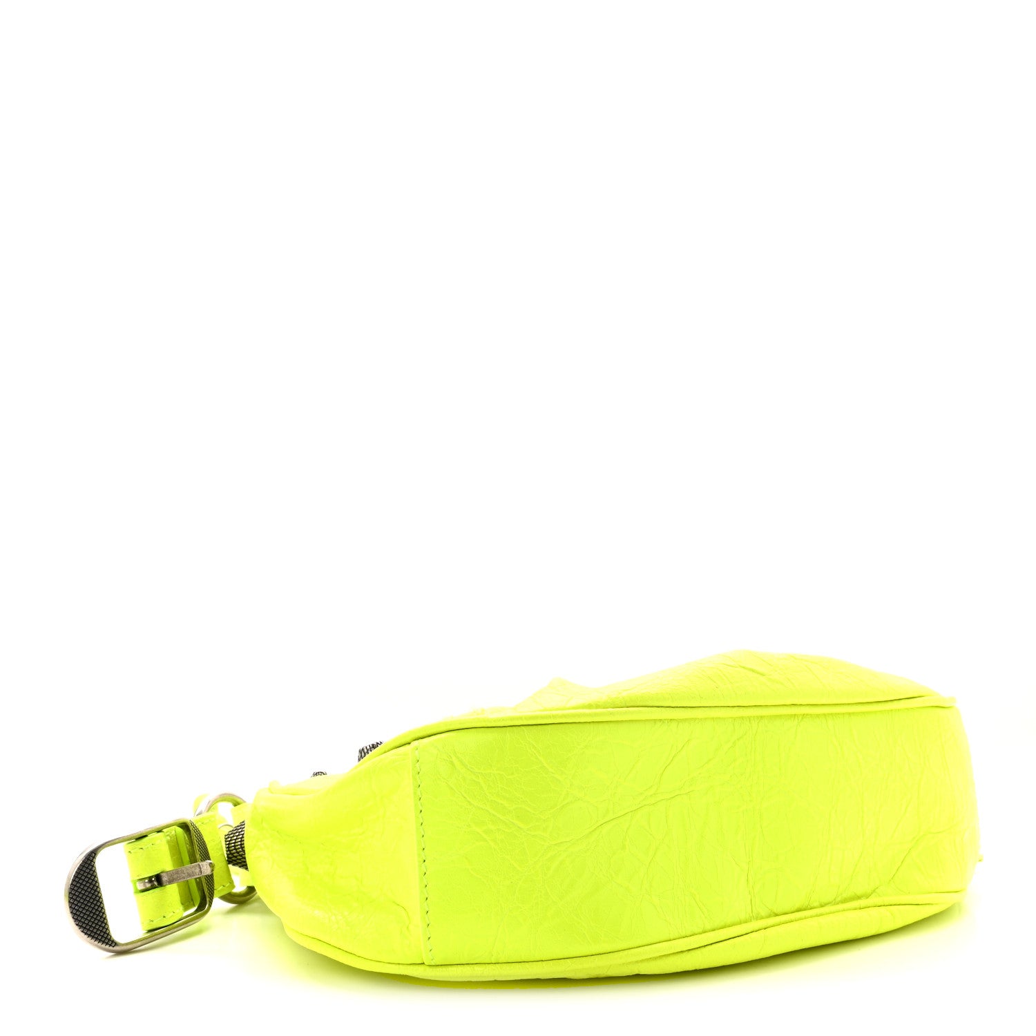 Balenciaga Agneau Arena Le Cagole Shoulder Bag XS Fluo Yellow 4 of 10