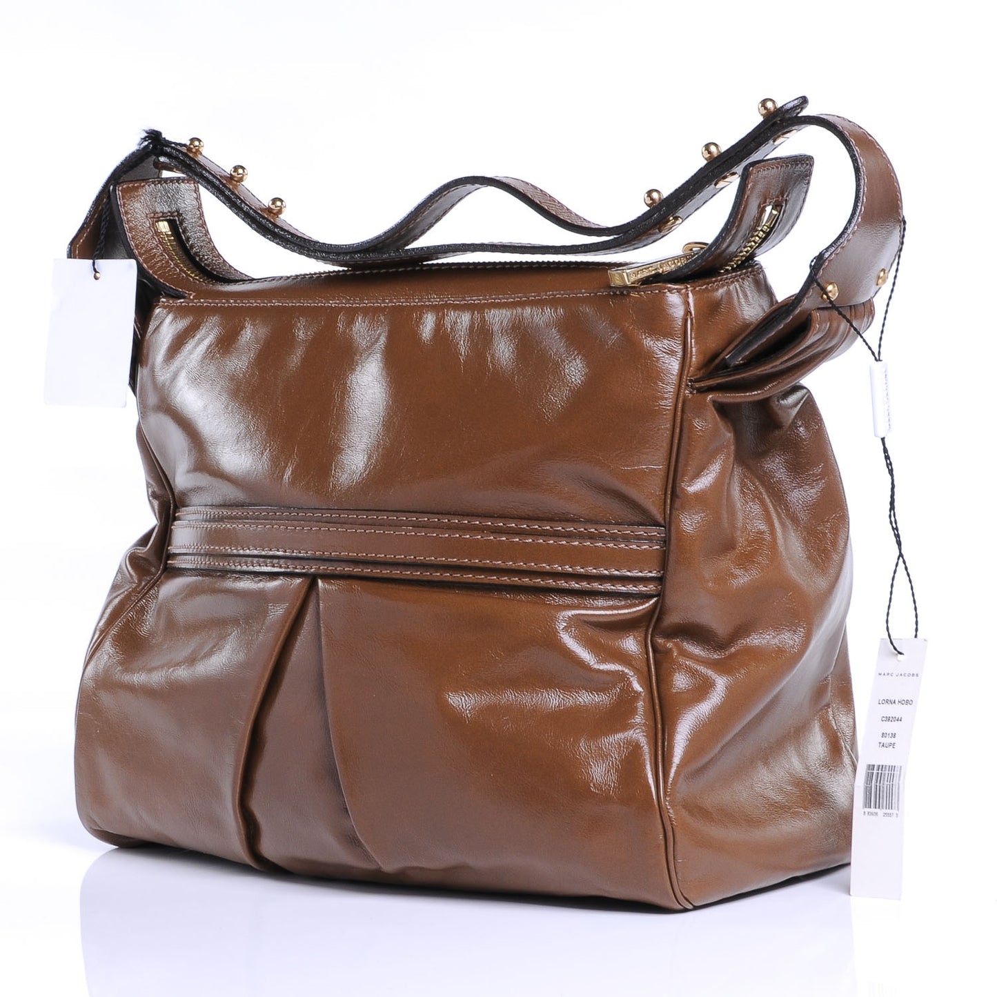 Leather Palais Royal Lorna Hobo Taupe