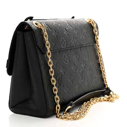 Louis Vuitton Empreinte Vavin PM Black 3 of 9
