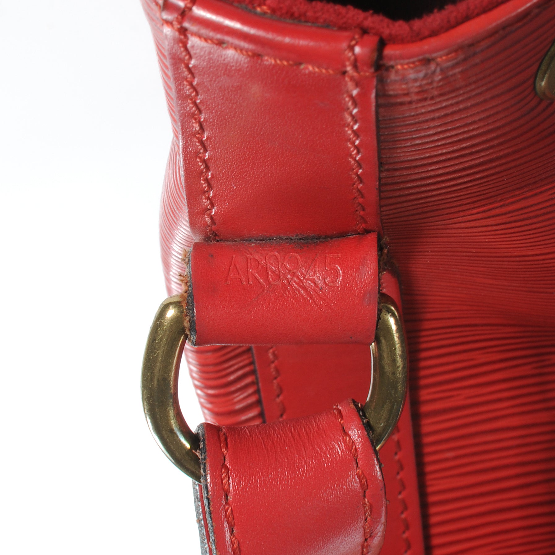 Louis Vuitton Epi Noe Red 6 of 7