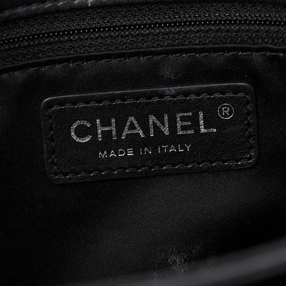 Chanel Lambskin Quilted Large Pagode Piping Flap Black 6 of 11