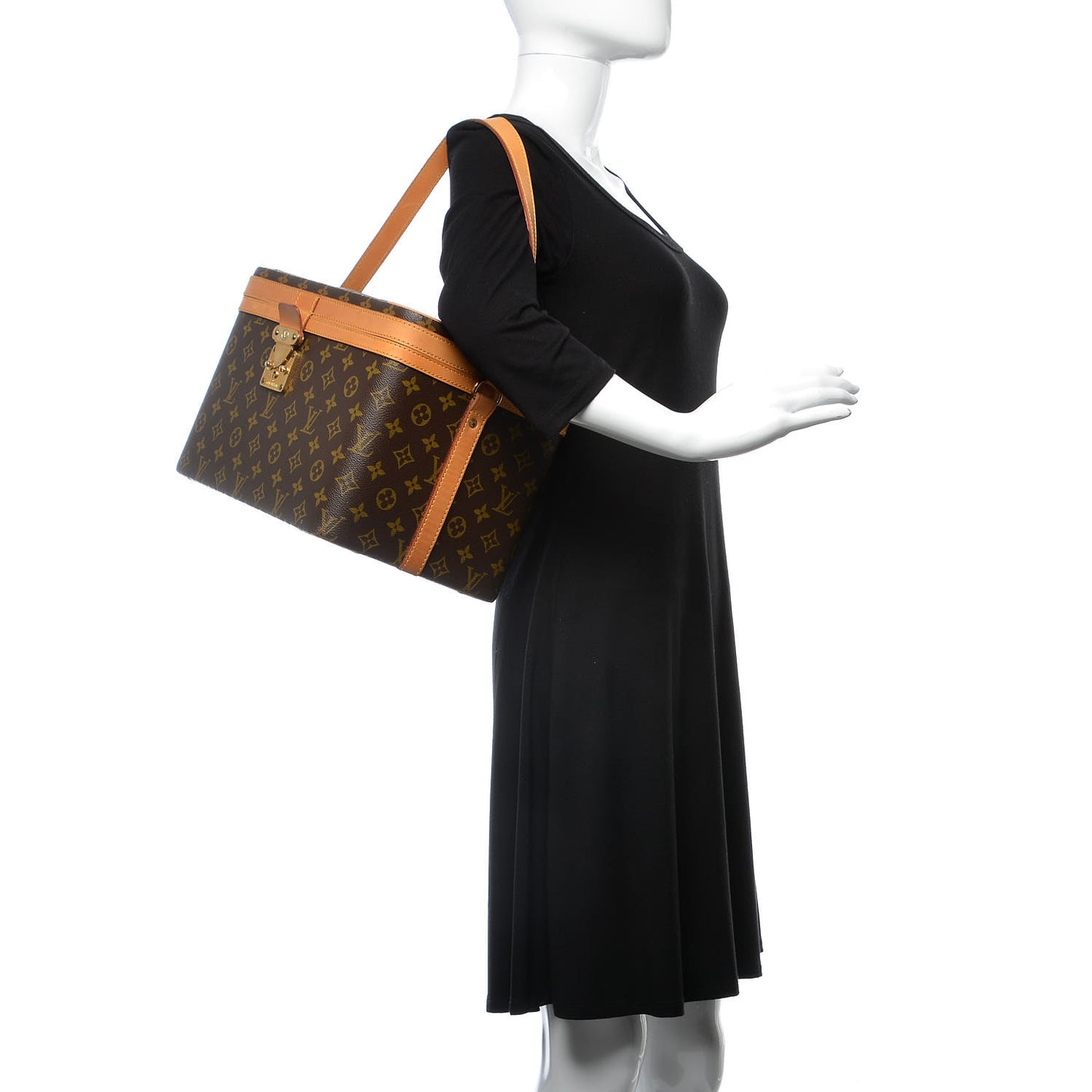 Monogram Train Case