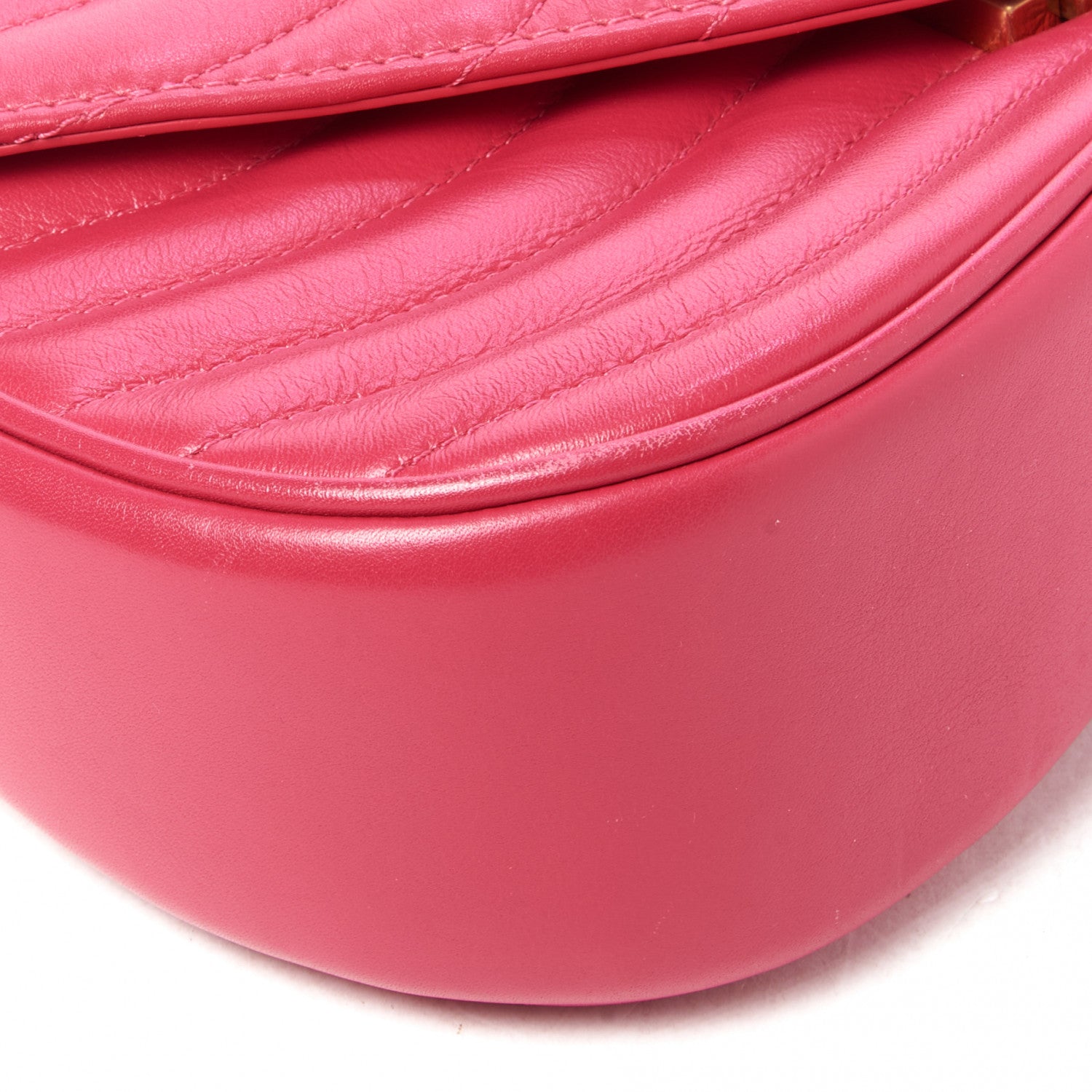 Louis Vuitton Calfskin New Wave Chain MM Rose Freesia 5 of 8