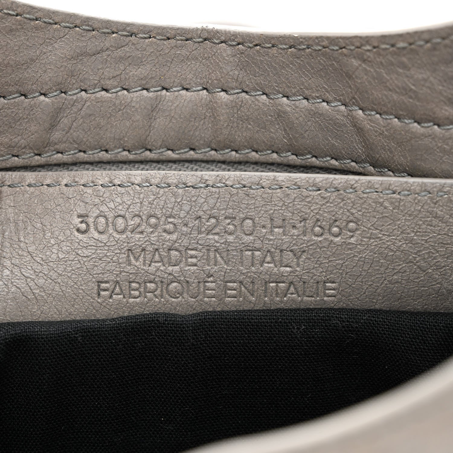 Balenciaga Agneau Classic Hardware Mini City Gris Pyrite 7 of 13