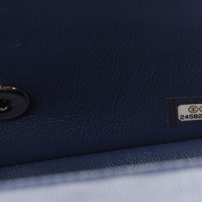 Chanel Caviar Quilted Mini Rectangular Flap Navy 10 of 11