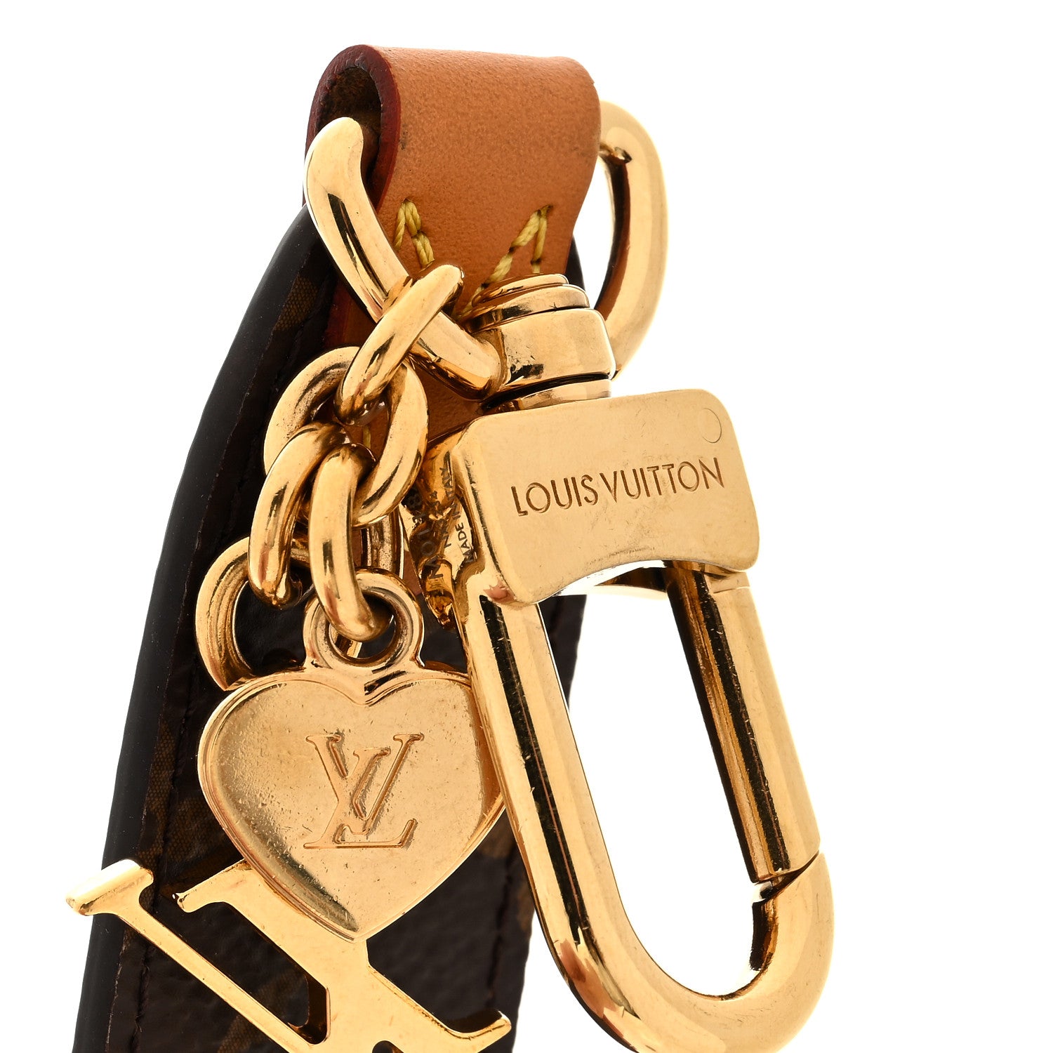 Louis Vuitton Monogram LV Cherished Tab Key Holder 1548682