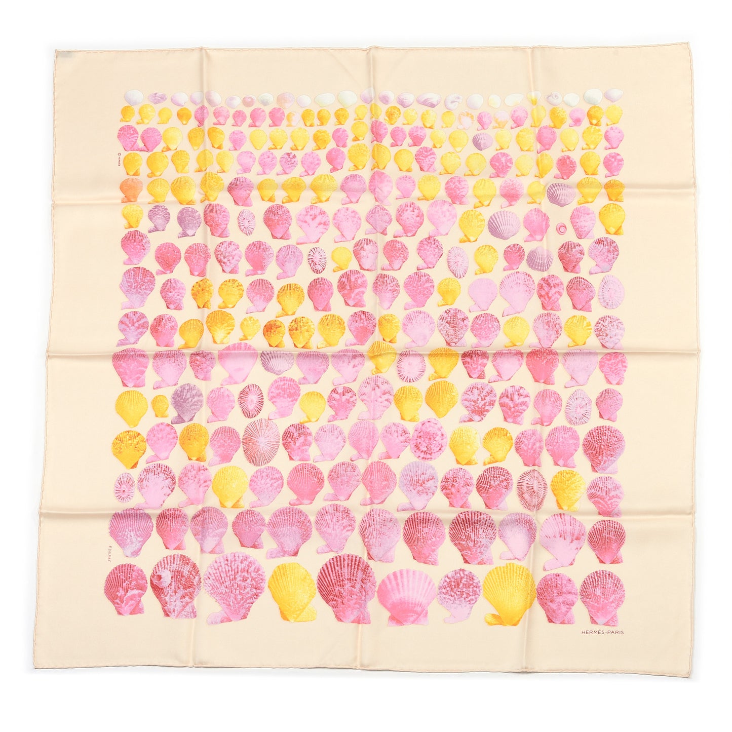 Silk Coquilles Scarf 90