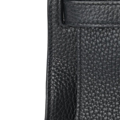 Hermes Taurillon Clemence Jypsiere 28 Black 10 of 19