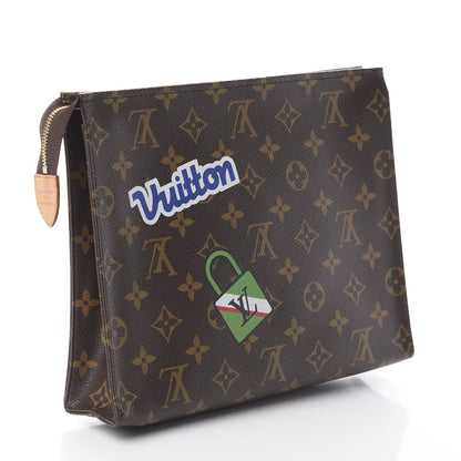 Louis Vuitton Monogram Travel Stickers Toiletry Pouch 26 2 of 7