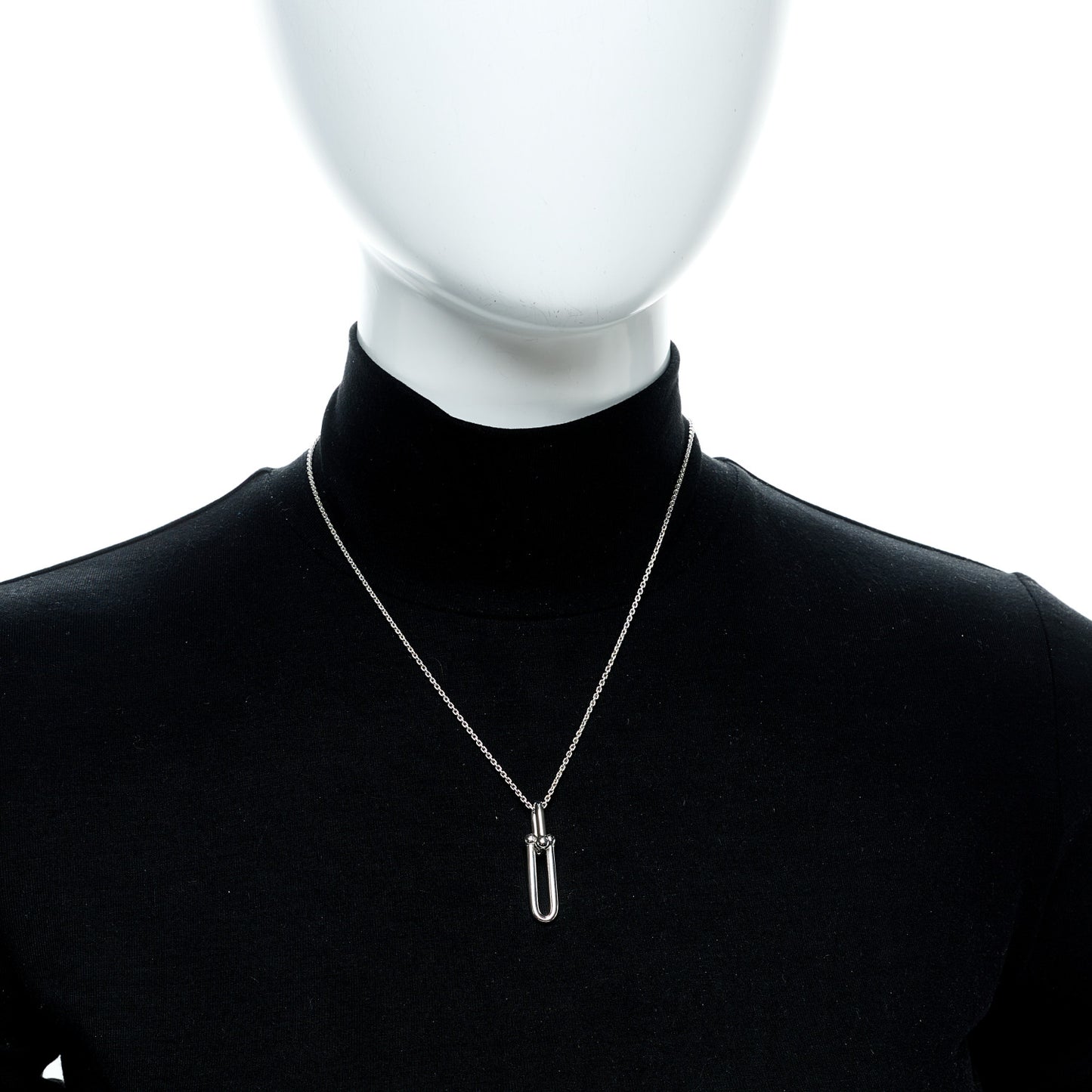 Sterling Silver HardWear Link Pendant Necklace