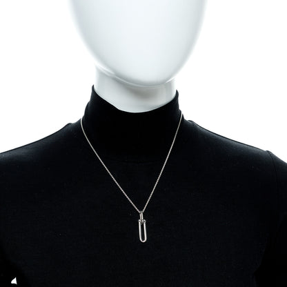 Tiffany Sterling Silver HardWear Link Pendant Necklace 2 of 5