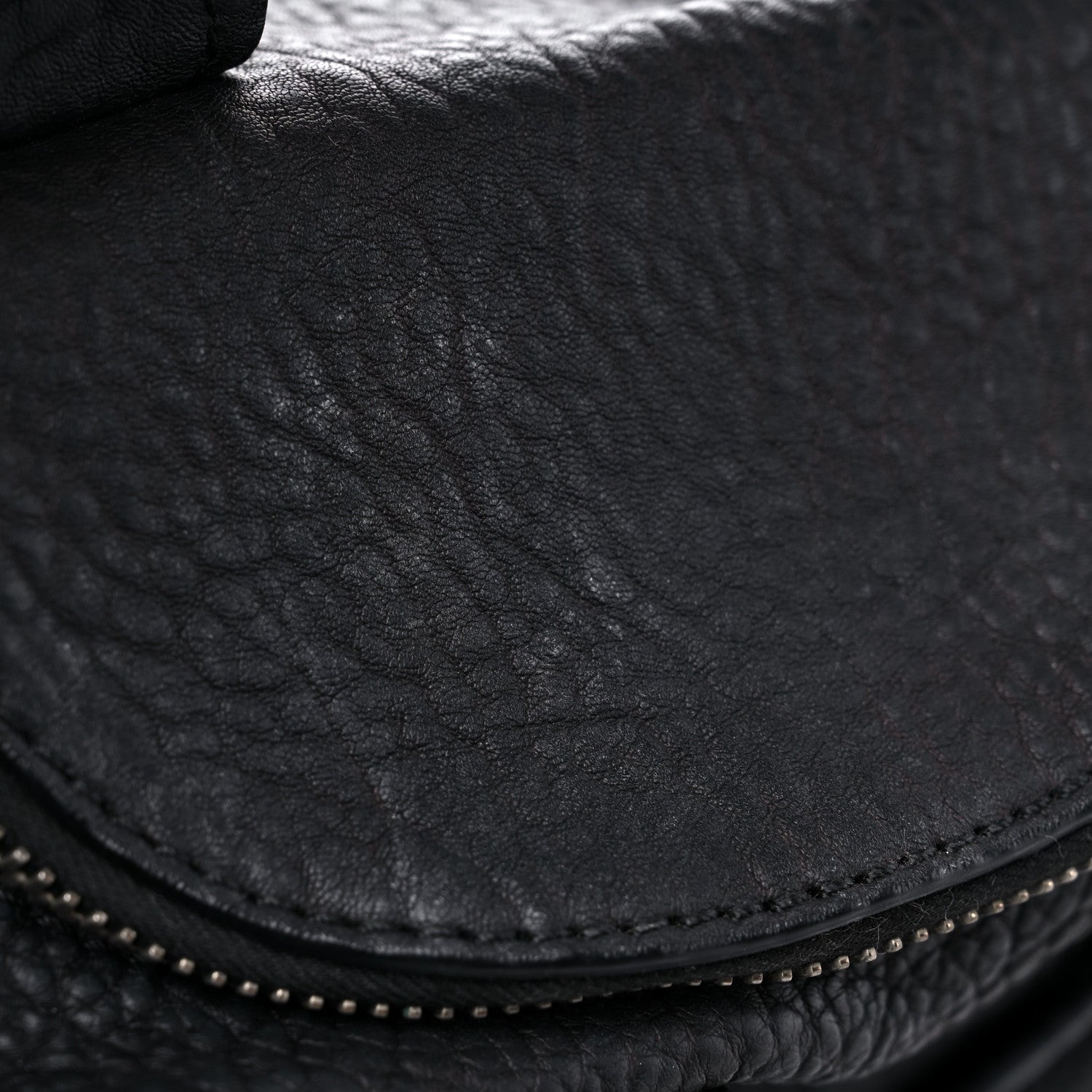 Alexander Wang Pebbled Lambskin Inside Out Rockie Black Clear Resin Hardware 12 of 13