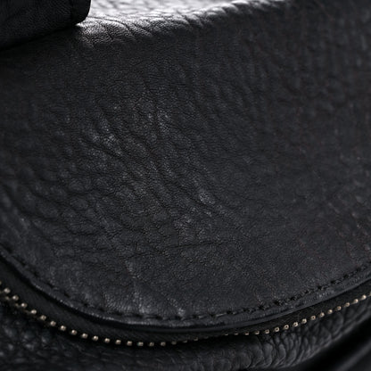 Alexander Wang Pebbled Lambskin Inside Out Rockie Black Clear Resin Hardware 12 of 13