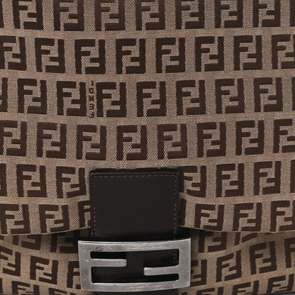 Fendi Zucchino Mama Baguette Brown 7 of 10