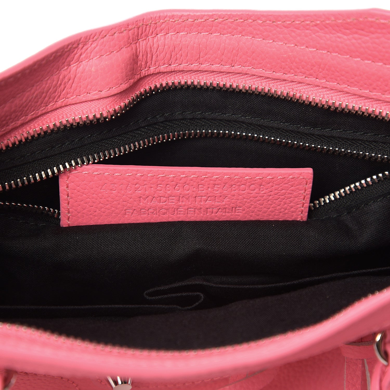 Balenciaga Veau Gravier Classic Silver Hardware S City Rose Dragee 6 of 10
