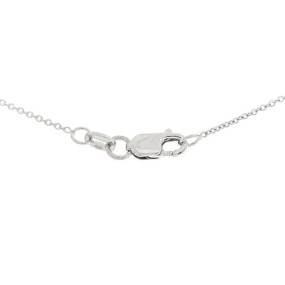 Roberto Coin 18K White Gold Diamond Love Letter K Pendant Necklace 4 of 4