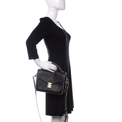 Louis Vuitton Empreinte Braided Pochette Metis Black 3 of 11