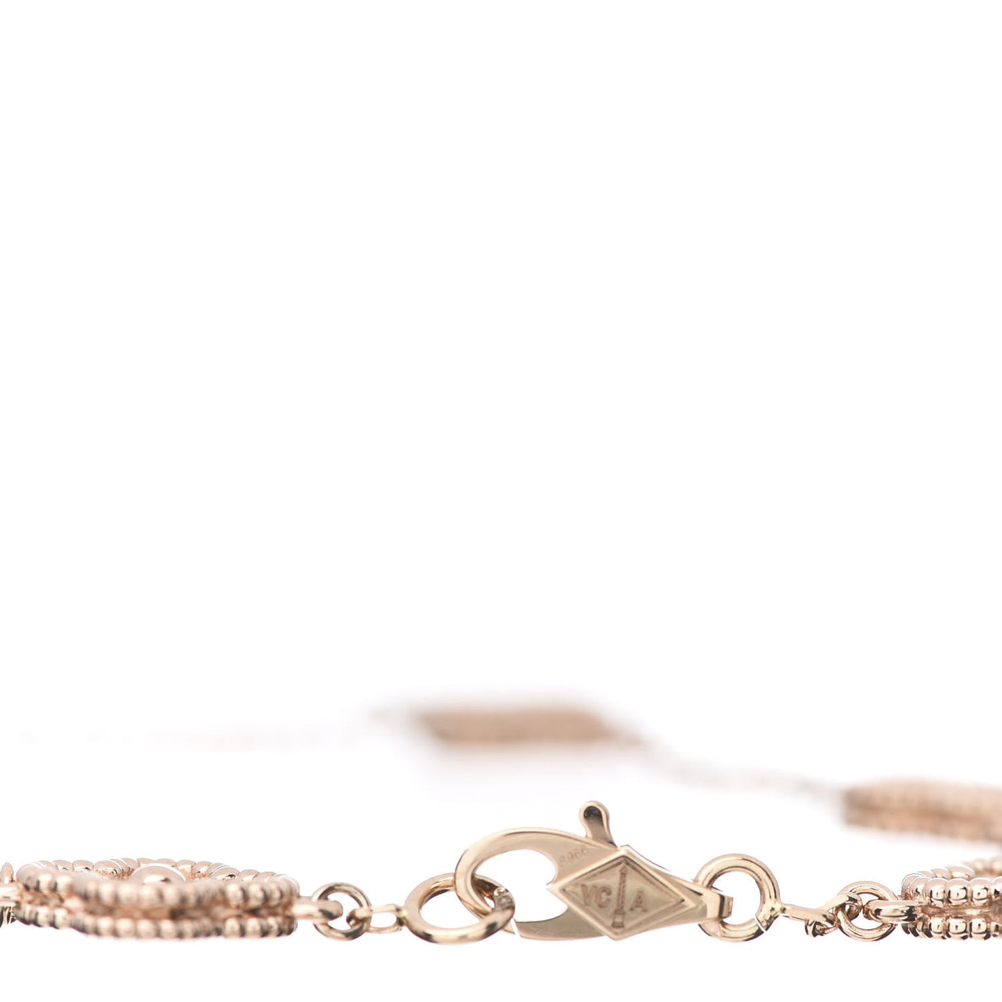 18K Rose Gold 6 Motifs Sweet Alhambra Bracelet
