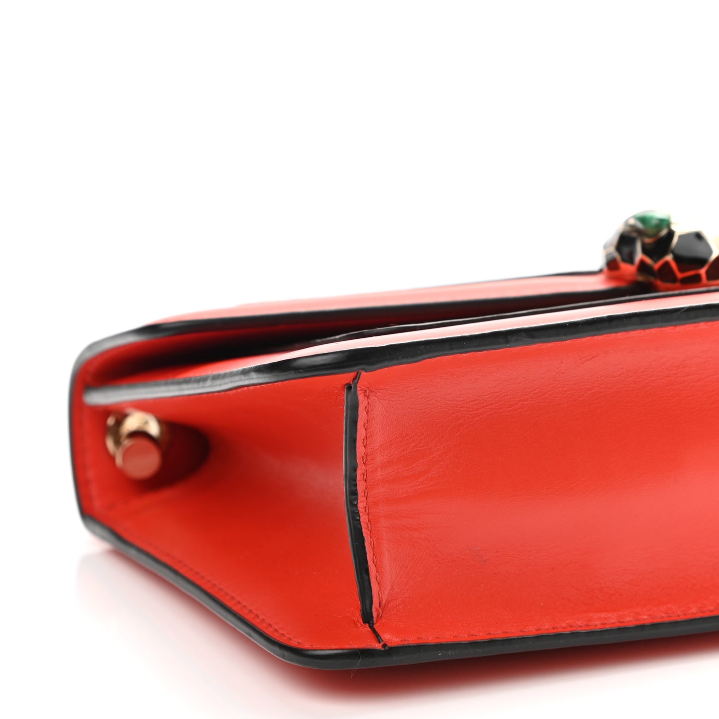 Calfskin Serpenti Forever Shoulder Bag Red