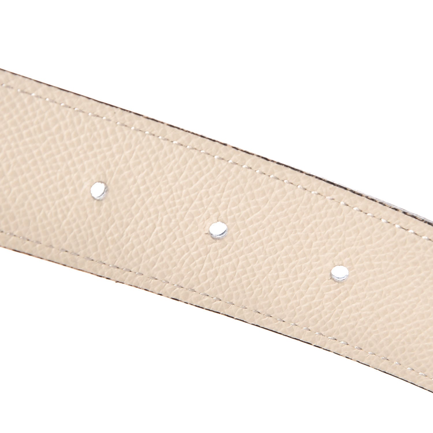 Hermes Epsom 32mm Belt Strap 90 Bleu De Malte Craie 6 of 9