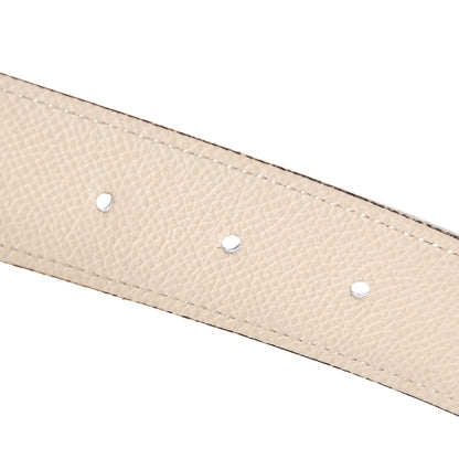 Hermes Epsom 32mm Belt Strap 90 Bleu De Malte Craie 6 of 9