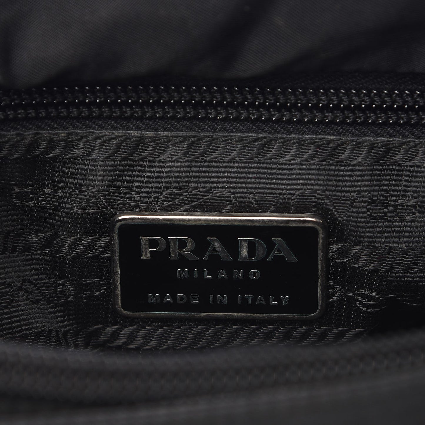 Tessuto Nylon Shoulder Bag Nero Black