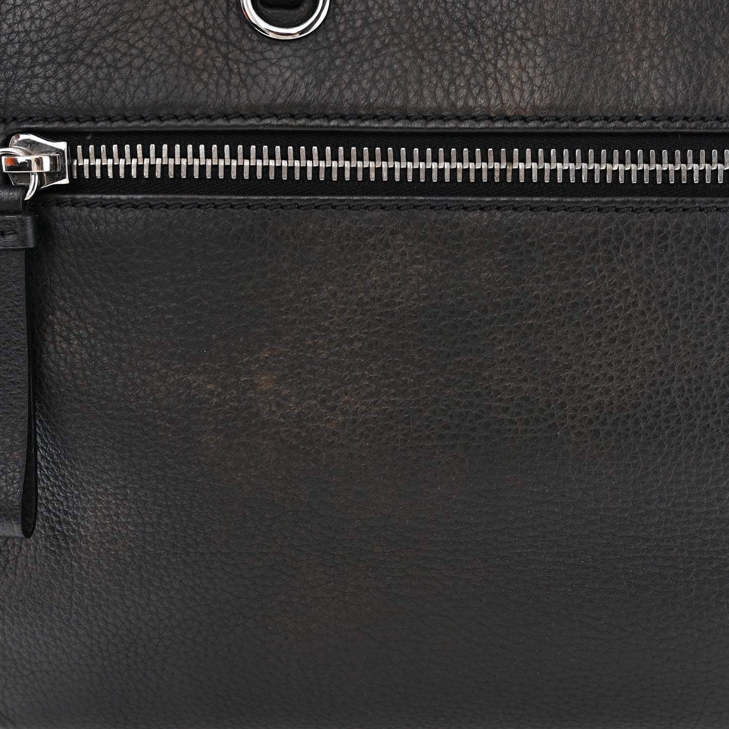 Deerskin Luxe Ligne Large Bowler Black
