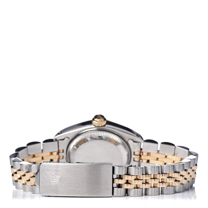 Rolex Stainless Steel 18K Yellow Gold Diamond 26mm Oyster Perpetual Datejust Watch Champagne 69163 4 of 6