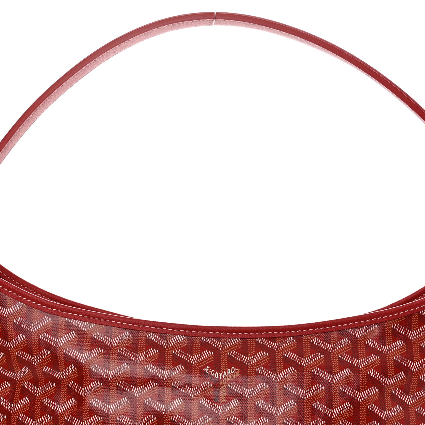 Goyardine Boheme Hobo Red