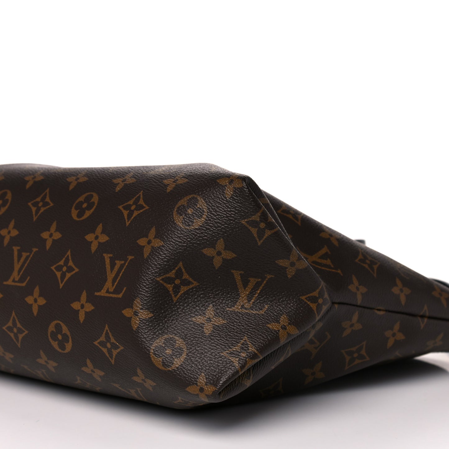 Monogram Flower Zipped Tote MM Black