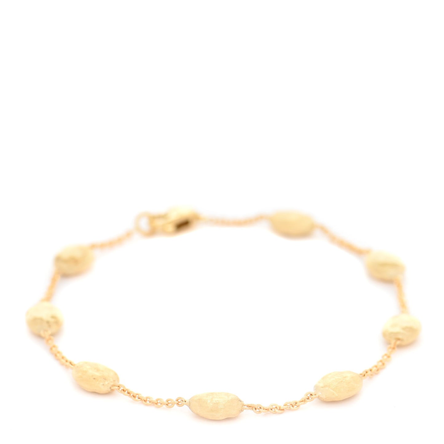 18K Yellow Gold Small Siviglia Bead Bracelet