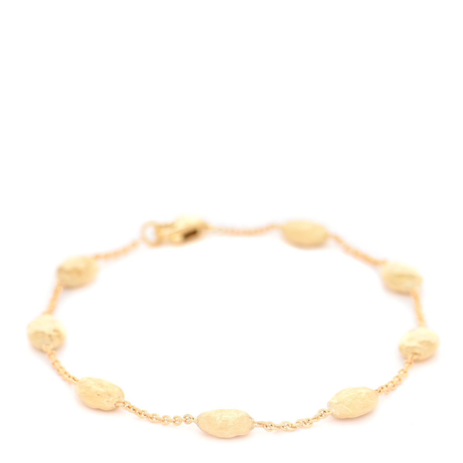 Marco Bicego 18K Yellow Gold Small Siviglia Bead Bracelet 1 of 6