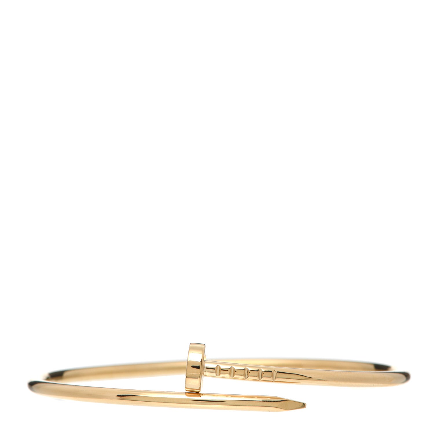 Cartier 18K Yellow Gold Small Juste Un Clou Bracelet 16 1 of 6