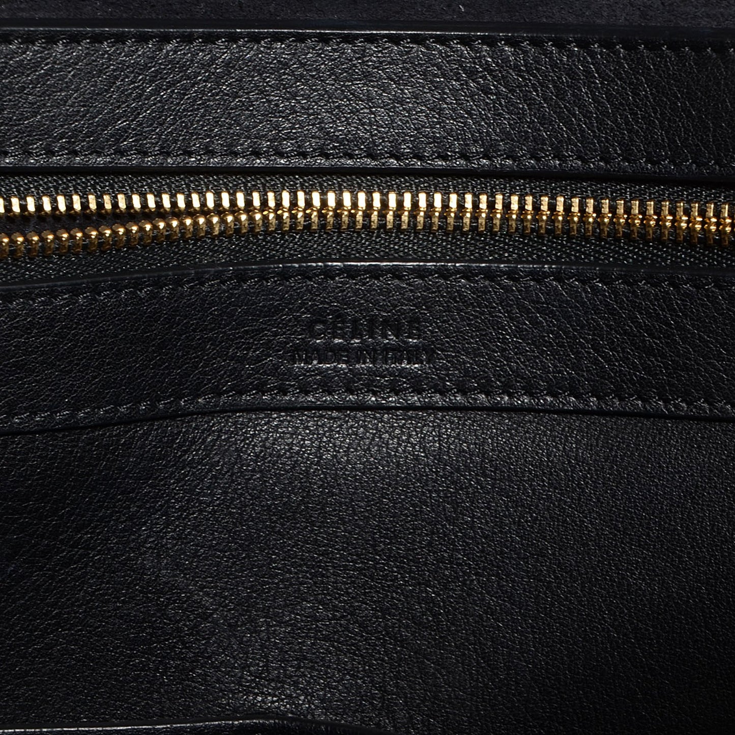 Soft Grained Calfskin Small Cabas Phantom Black