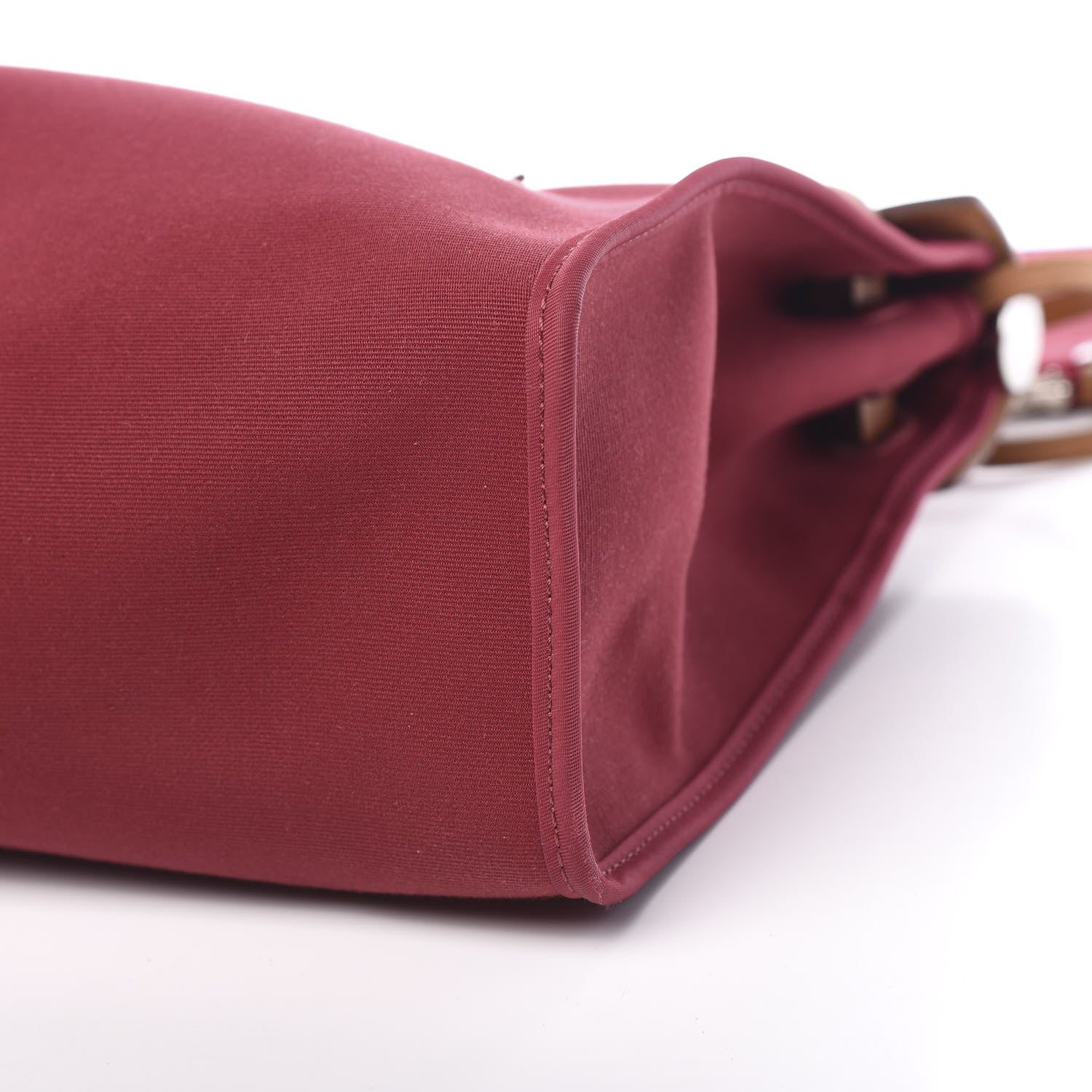Hermes Vache Hunter Toile Herbag Zip 31 PM Rubis 11 of 11